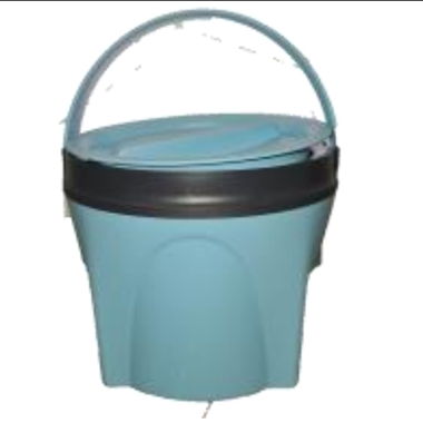 Large Tupp turquoise thermos
