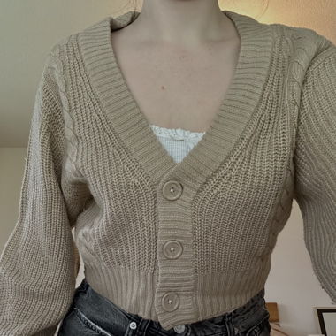 Cardigan Beige