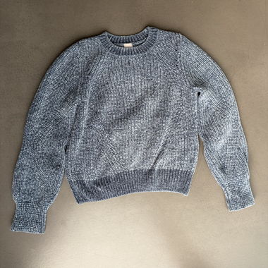Blue Knit Sweater