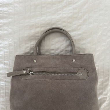 Liebeskind Handtasche Leder beige taupe