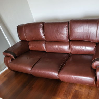 Salon cuir top qualité 