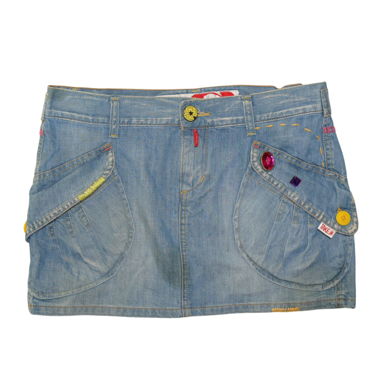 Take Two Denim Mini Skirt 