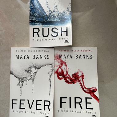 Trilogie Maya Banks « À fleur de peau »