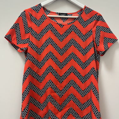 Blusa elegante a maniche corte