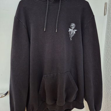 Sweat à capuche noir 