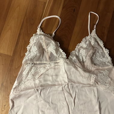 Top in pizzo Avant Premiere rosa M