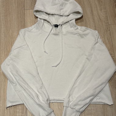 White hoodie