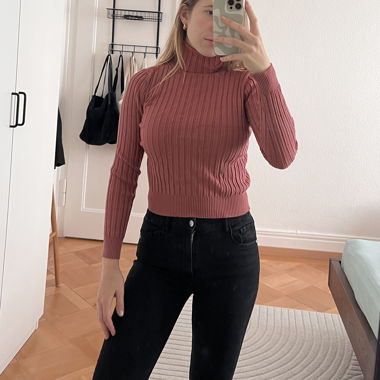 Rollkragen Pullover