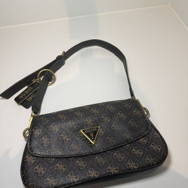 GUESS Monogramm Schultertasche