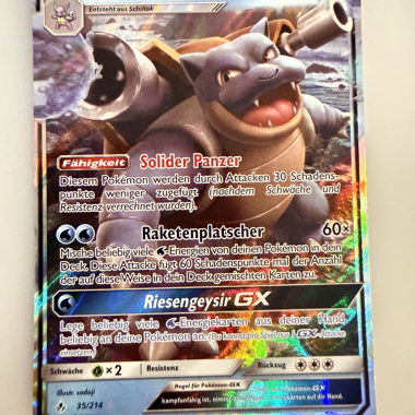 Carta Pokémon Turtok GX