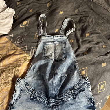 Salopette short de grossesse 