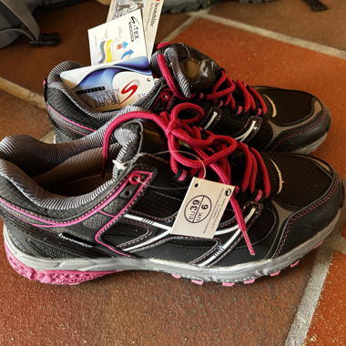 New trekking or sports shoes