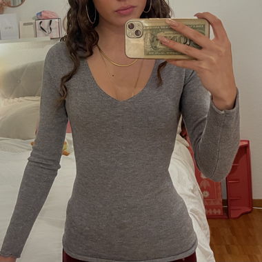 longsleeve grigio