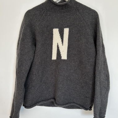 Norse Projects Thore N Intarsia Knit Pullover