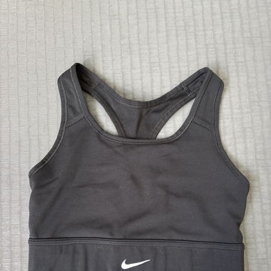 Brassière de sport Nike noire