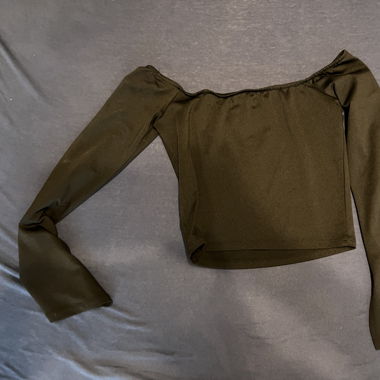 Langarmshirt schulterfrei