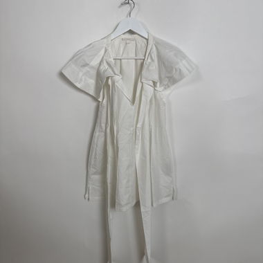 COS Weisses Oversize-Oberteil