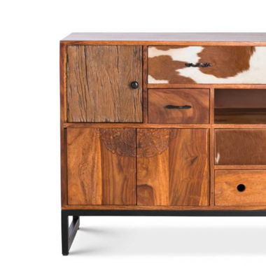 High Sideboard Nilo II Massivholz