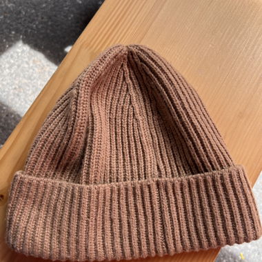 Ribbed Knit Beanie