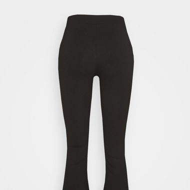 Flare jersey trousers