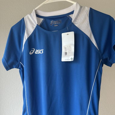 Sport Shirt Asics blau neu mit Etikett 