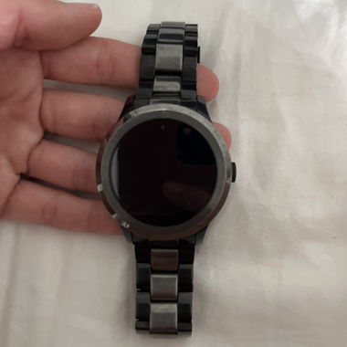 Orologio connesso nero Fossil