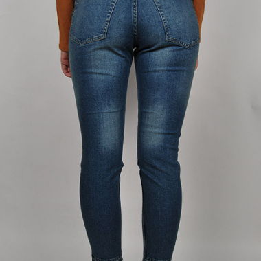 Dark blue jeans