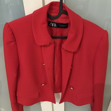Blazer Rosso Zara