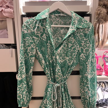 ZARA Kleid grün Grösse XS