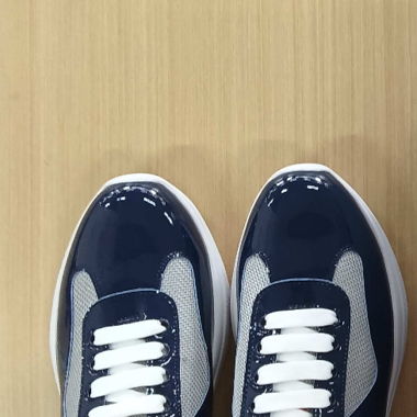 Prada Cups blau Grösse 43