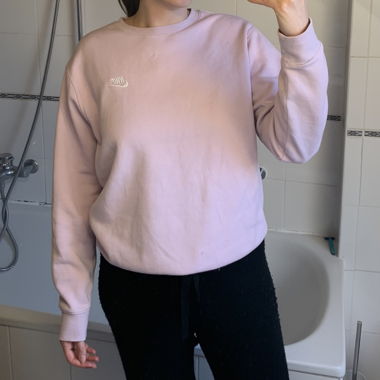 Felpa Nike rosa pastello M