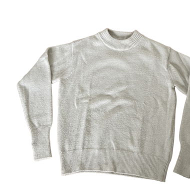 Cream knit sweater