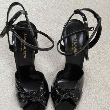 Saint Laurent Paris Sandales  Amy 105 Bow