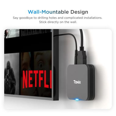 TANIX TX1 Mulitmedia Box, braucht kein Strom,klein