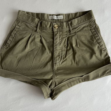 Short kaki Abercrombie & Fitch Tag. 0 (W25)