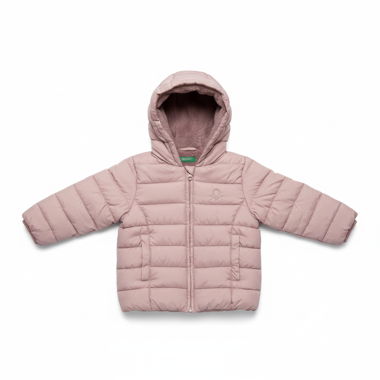 Benetton Baby Down Jacket Gr. 90 · Rosé
