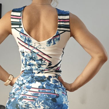 Guess Printed Bodycon Dress