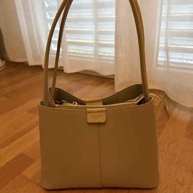David Jones Paris beige Handtasche