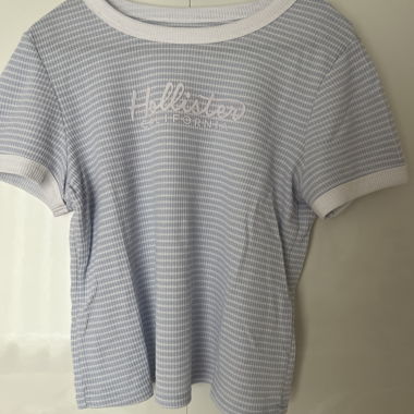T-shirt Hollister gris