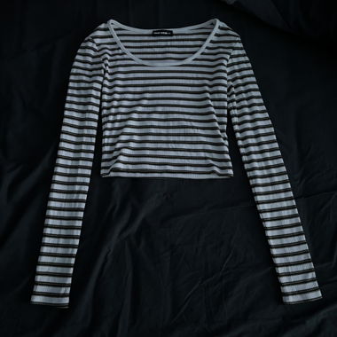 Crop Top Langarm