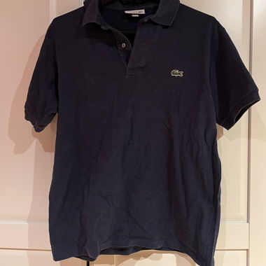 Polo Lacoste blu navy