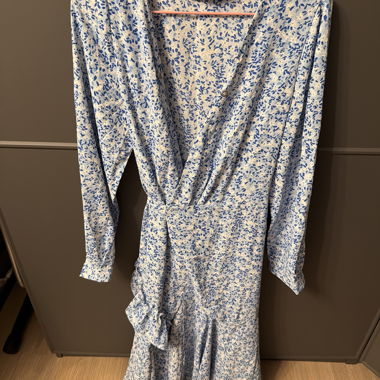 Floral wrap dress