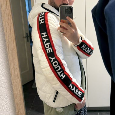 Weisse jacke 