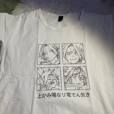 t-shirt denki (my hero academia)