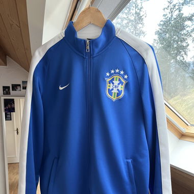 Pull zipé Nike équipe Brésil
