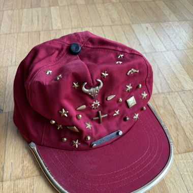 90s Unikat Burgundy Snapback 