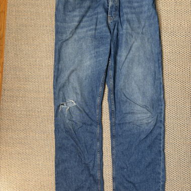 LOEWE ripped jeans