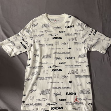 T-shirt Jordan blanc