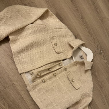 Top and jacket set  