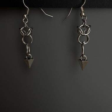 Boucles d’oreilles faites mains 